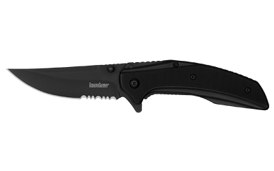 Kershaw Outright Black Serr 3" Black/pvd Folding Knife/Assisted