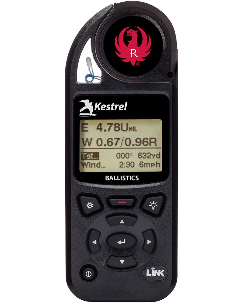 KESTREL METERS KESTREL 5700 Ruger Ballistics Weather Meter w/ Applied Ballistics & LiNK Black