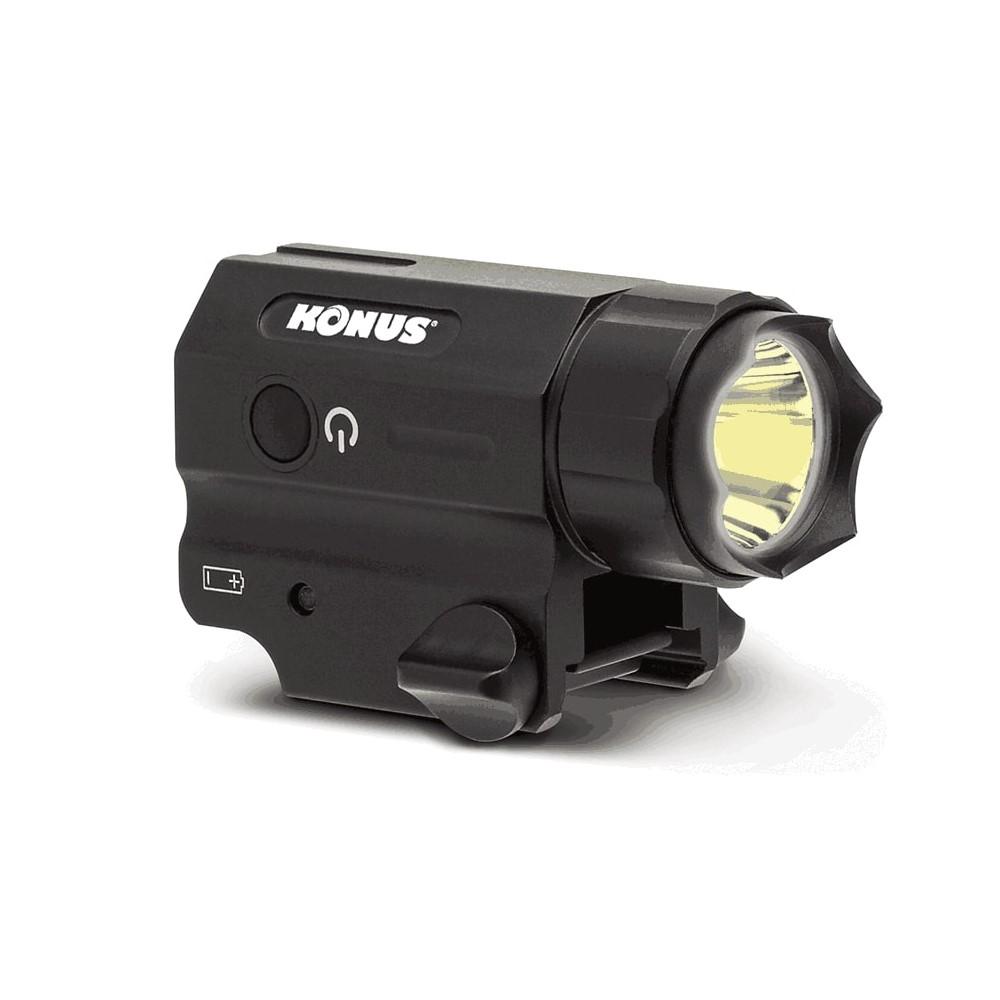 Konus Optics KONUSLIGHT-TL FLASHLIGHT Compact LED light with Weaver/Picatinny base - 360