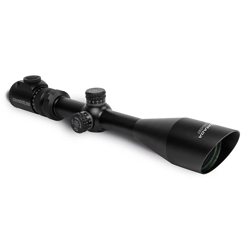 Konus Optics Konus Armada Rifle Scope 6x-24x56mm 30mm SFP Fine Crosshair w/Center Dot Reticle - Black