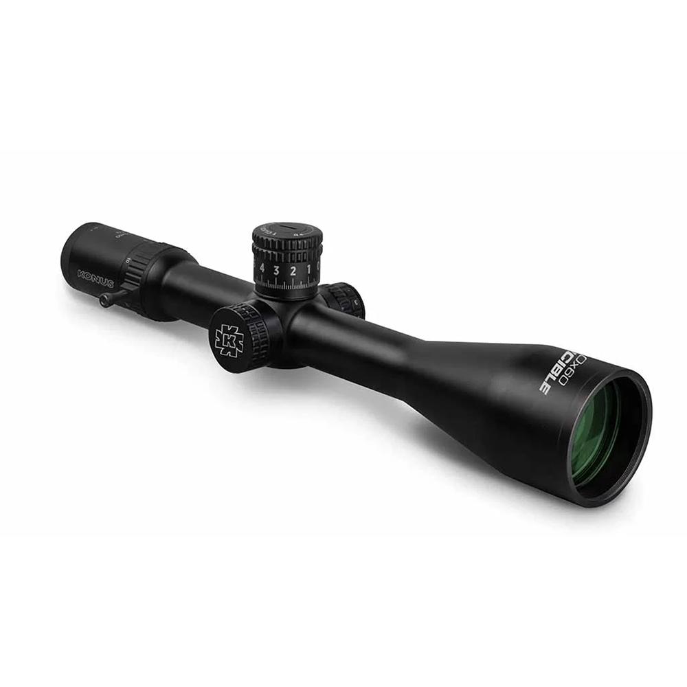 Konus Optics Konus Invincible Rifle Scope 5-50x60 34mm SFP Fine Crosshair Illum