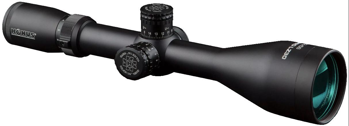 Konus Optics Konus KONUSPRO LZ-30 Hunting Rifle Scope- 3-12x56mm 30mm SFP Engraved/Illum