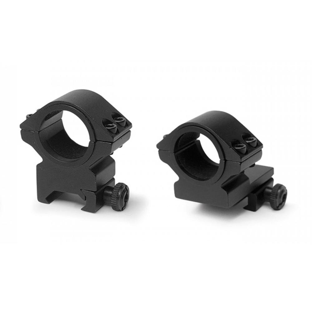 Konus Optics Konus 2-Piece Riflescope Rings 30mm & 1" (Insert-Style) Matte Black