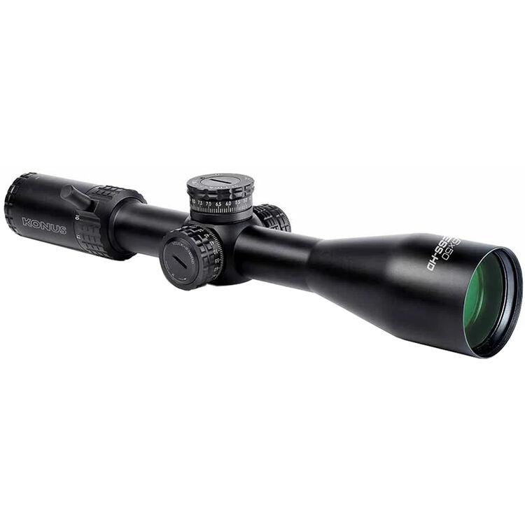 Konus Optics Konus Fearless 4x-16x50mm Rifle Scope - Engraved/illum Christmas Tree Reticle 34mm