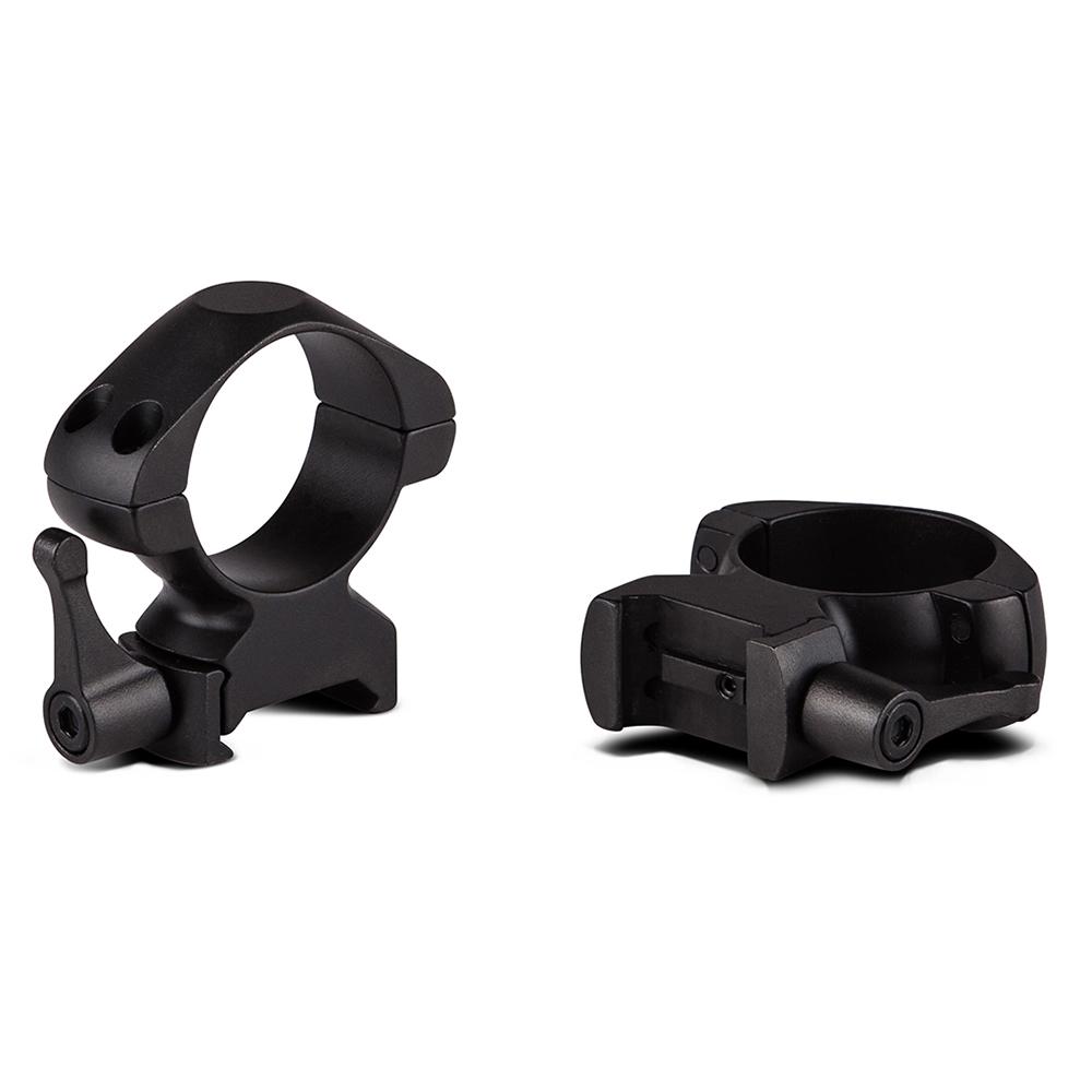 Konus Optics Konus 2-Piece Steel Riflescope Rings With Quick Release Lever 30mm High Matte Black