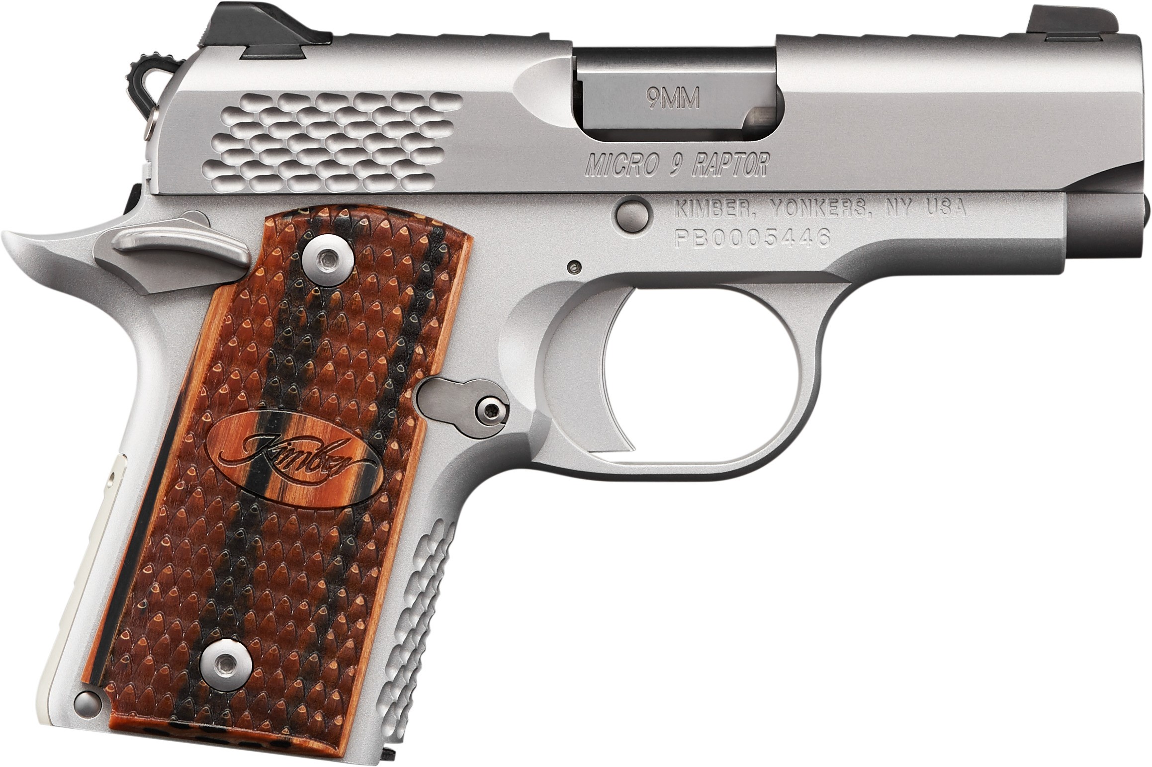 Kimber MICRO 9MM 3.15" Stainless RAPTOR Semi-Auto Pistol