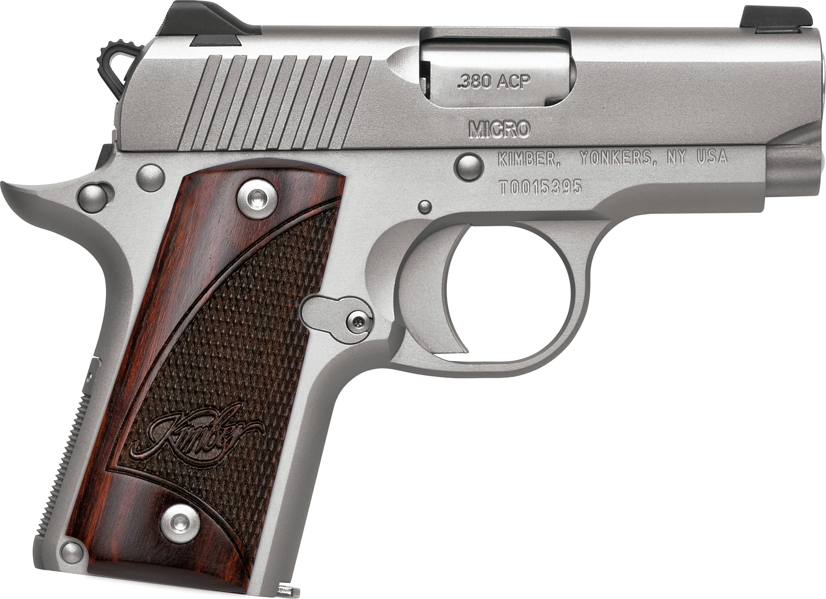 Kimber MICRO Stainless RW 380ACP 2.75" NS Semi-Auto Pistol