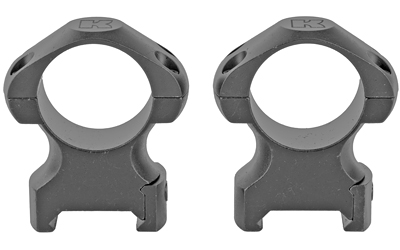 Konus 2-Piece Steel Riflescope Rings 1" High - Matte Black