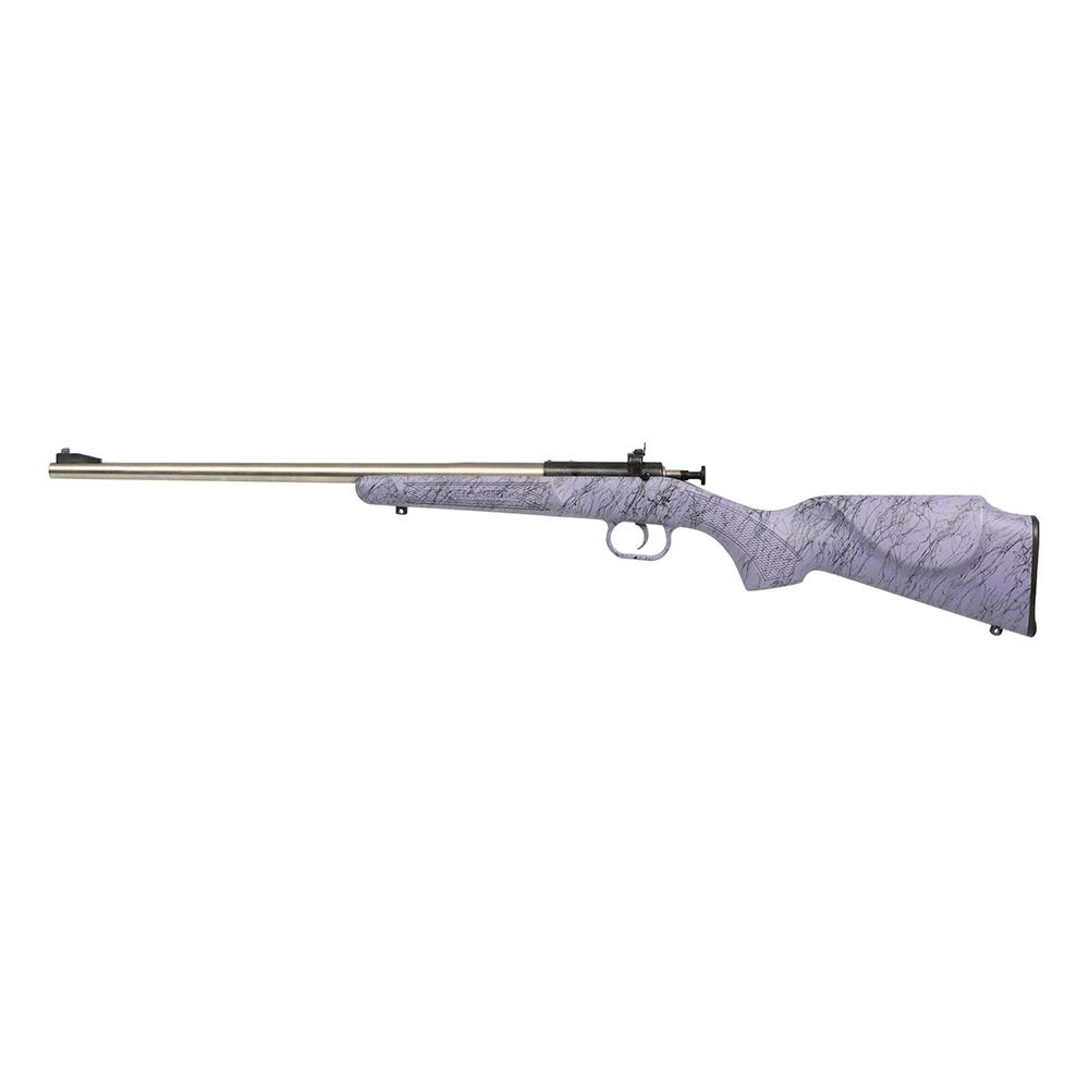 Keystone Crickett "My First Rifle" .22 LR Single Shot 16.1" Barrel Purple with Black Webbing Keystone Crickett "My First Rifle" .22 LR Single Shot 16.1" Barrel Purple with Black Webbing