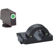 AmeriGlo Green Tritium Outline White for Glock Gen 5 17-19-19X-26-45