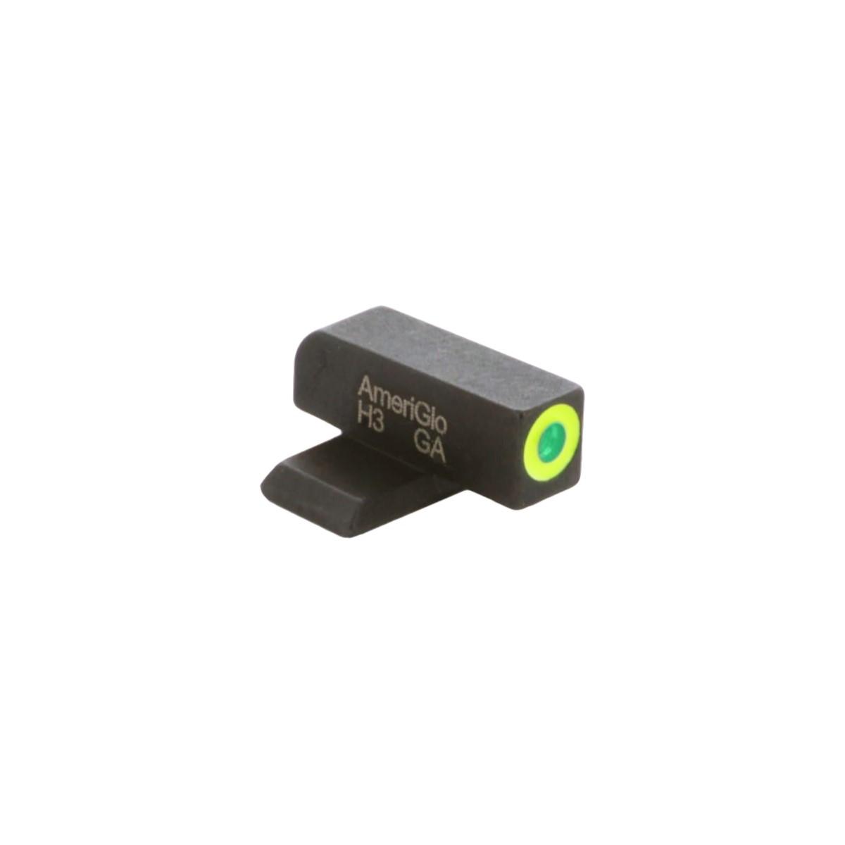 AmeriGlo Green Tritium LumiGreen Outline Front .220in H .140in W Hellcat