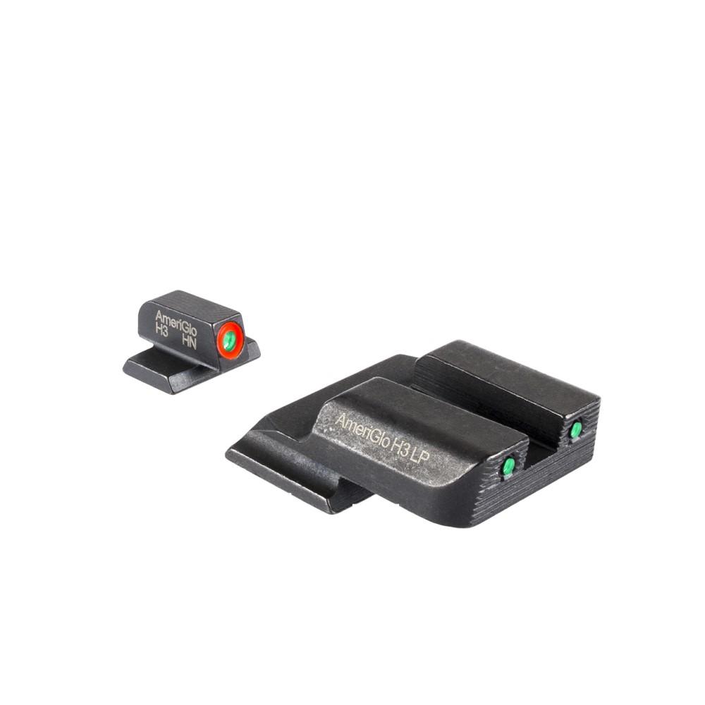 AmeriGlo Trooper Tritium Handgun Sight Set for S&W M&P (Excludes