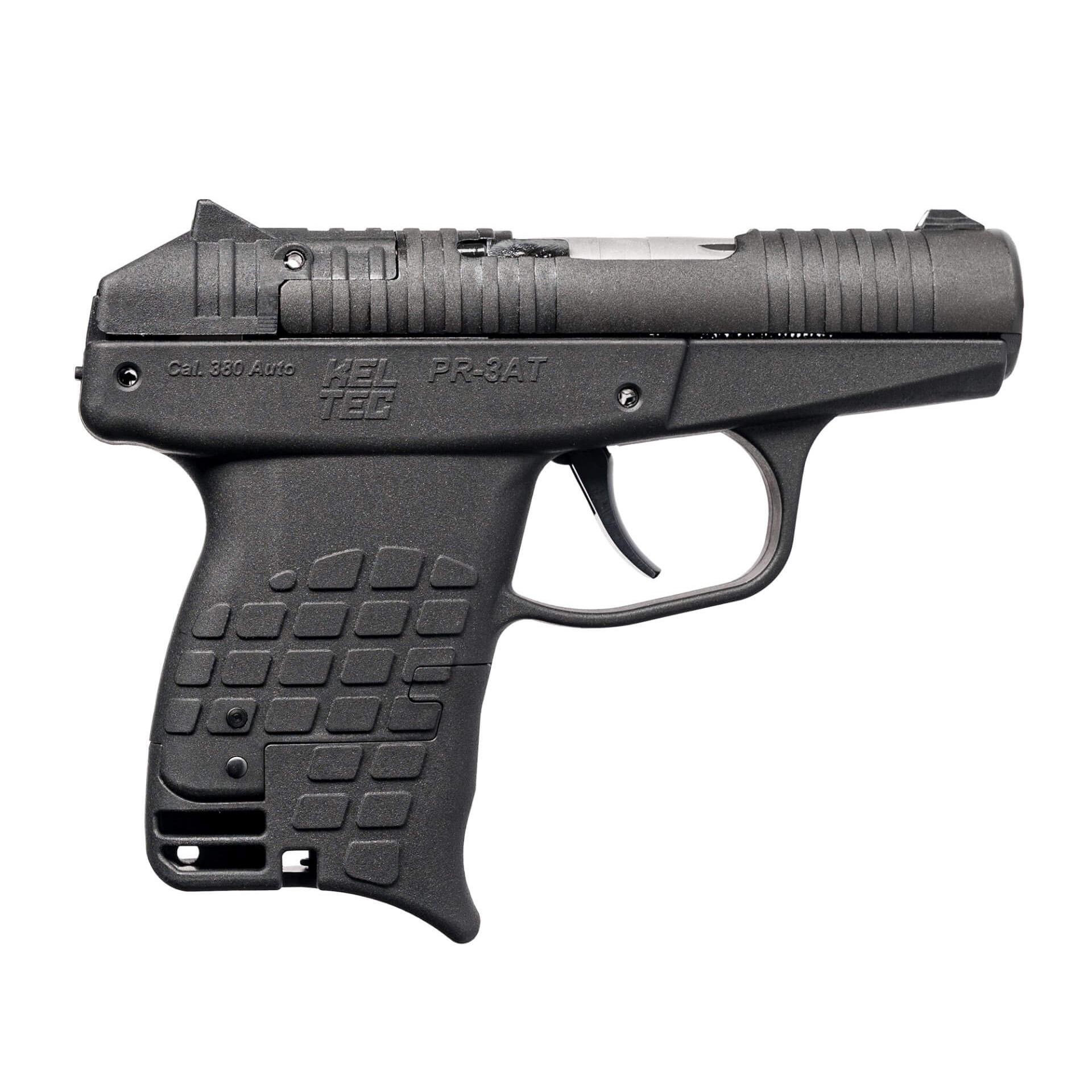 Kel-Tec PR3AT Handgun .380 Auto 10rd Capacity 2.85" Barrel Black Small Grip Kel-Tec PR3AT Handgun .380 Auto 10rd Capacity 2.85" Barrel Black Small Grip