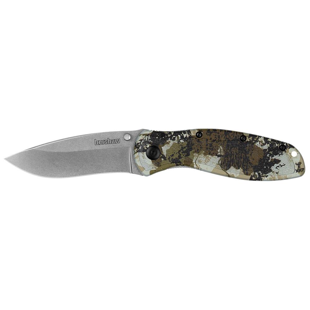 Kershaw Knives Kershaw Blur Folding Knife 3-2/5" Drop Point Blade King's Camo