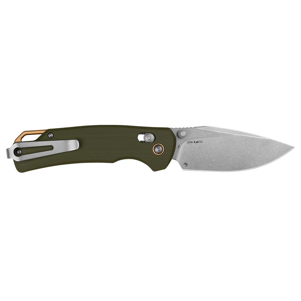 Kershaw Knives Kershaw Proximal Folding Knife 3-1/5" Drop Point Blade Olive