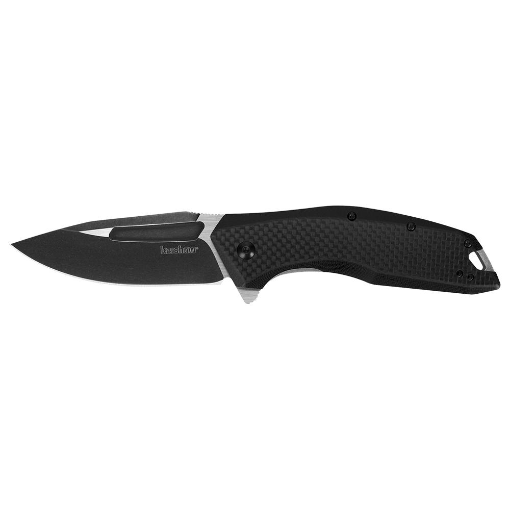 Kershaw Knives Kershaw Flourish Assisted Opening Knife Carbon Fiber/G-10 (3.5" BlackWash)