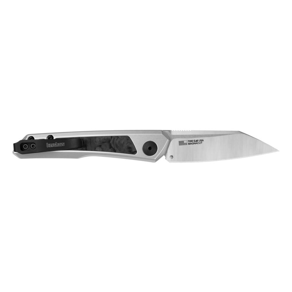 Kershaw Knives Kershaw Launch 20 Automatic Folding Knife 3" Reverse Tanto Blade Silver and Black