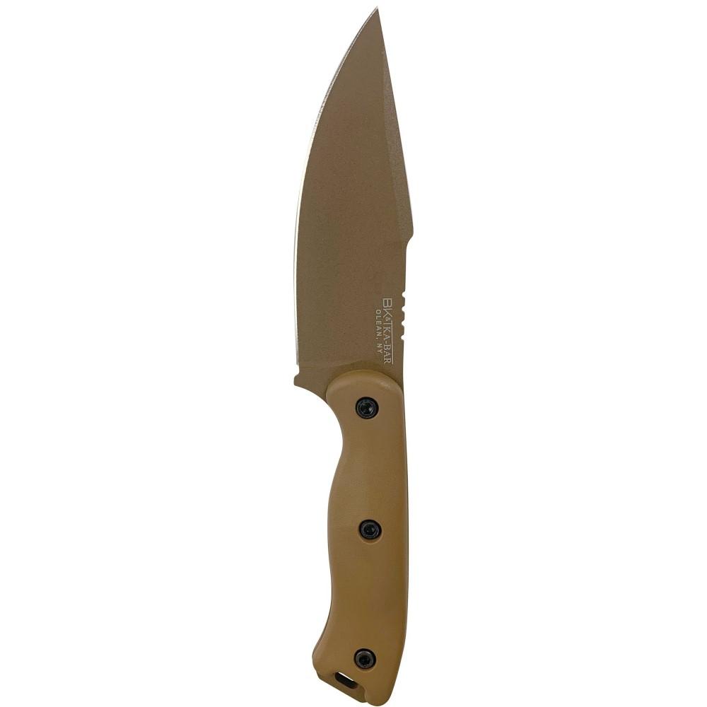 Ka-Bar Knives Inc. Ka-Bar Becker Harpoon Fixed Knife 4-5/8" Harpoon Blade Brown