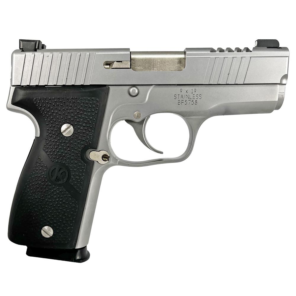 Kahr Arms Kahr K9 Limited Edition Cut Out Stainless Steel Slide Handgun 9mm Luger 7rd Magazines