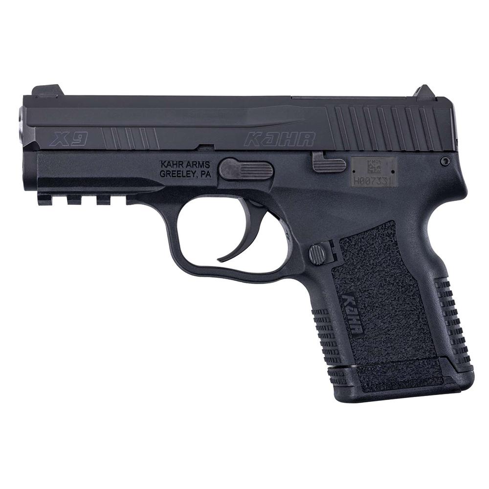 Kahr X9 Handgun 9mm Luger 10rd Magazines (2) 3.54" Barrel Black Optics Ready Kahr X9 Handgun 9mm Luger 10rd Magazines (2) 3.54" Barrel Black Optics Ready