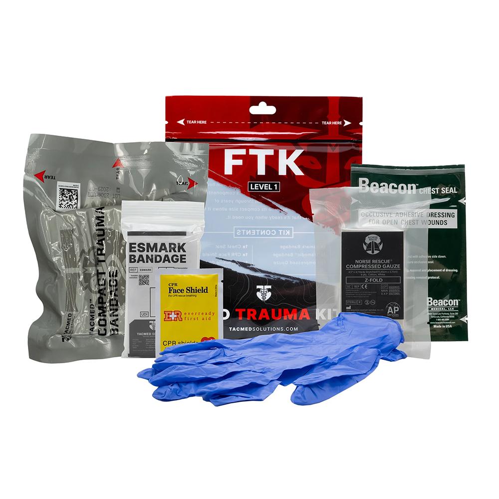 TacMed Solutions DBA Stealth Operator TacMed Solutions - Field Trauma Kit Level 1