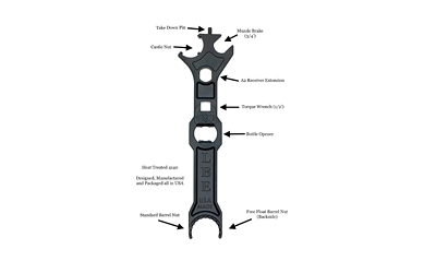 LBE Unlimited LBE Ar15 Armorers Tool Black