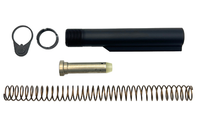 LBE Unlimited LBE AR Buffer Tube Kit H2 Buffer Black