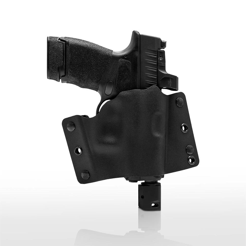 TacMed Solutions DBA Stealth Operator Stealth Operator Micro Compact Holster Speed Clip Black Right Hand