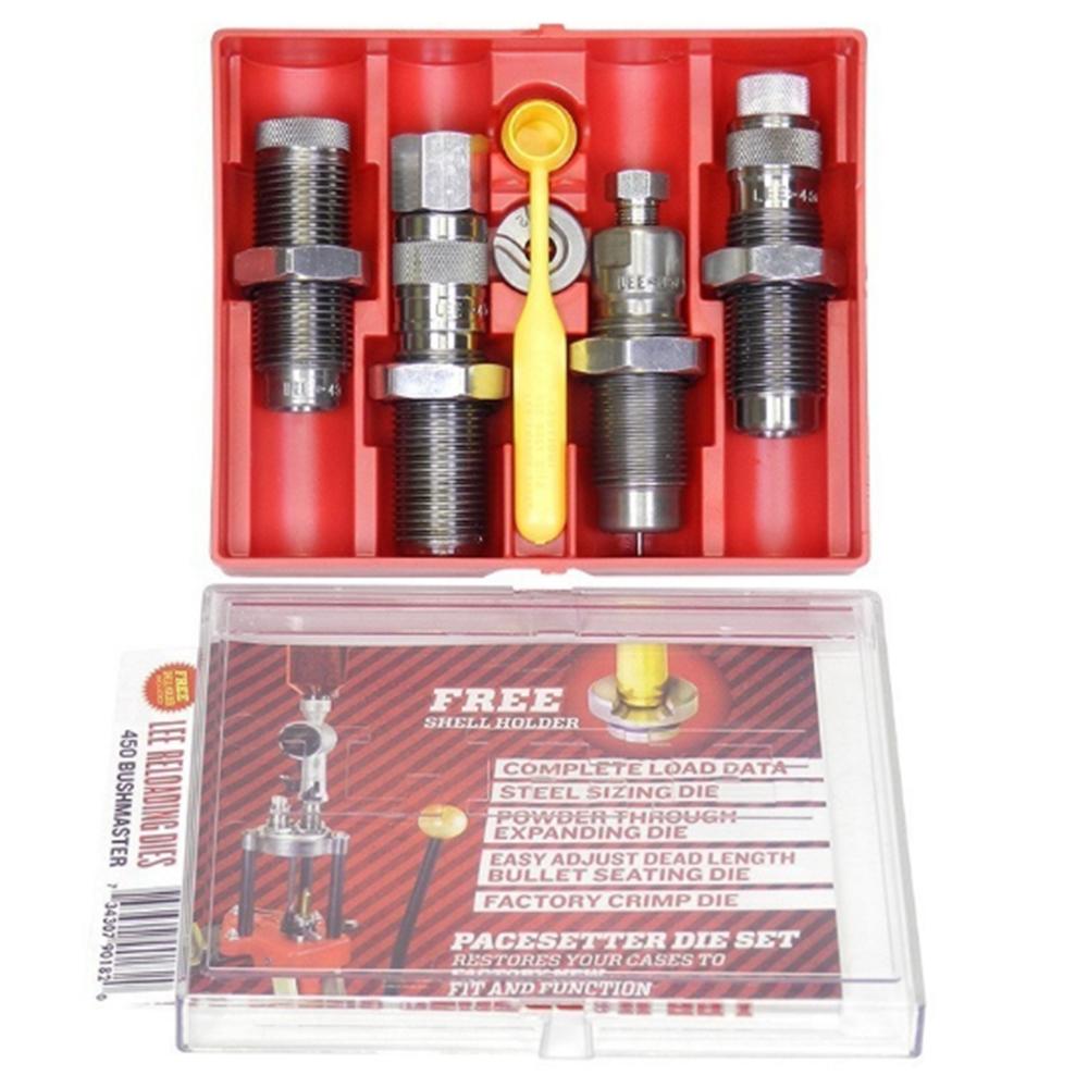 Lee Precision Lee 450 Bushmaster Micrometer Full Length Sizing 4-Die Set