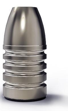 Lee Precision Lee Round Flat Nose Rifle Mould - Double Cavity (Handles Included) .515" 500 gr
