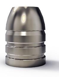 Lee Precision Lee Round Flat Nose Pistol Mould - Double Cavity (Handles Included) .452" 255 gr