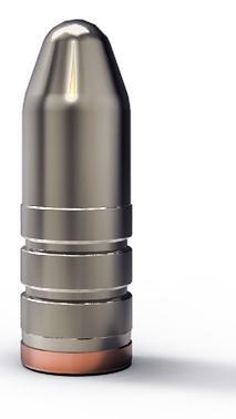 Lee Precision Lee Round Nose Rifle Mould - Double Cavity (Handles Included) .338" 220 gr