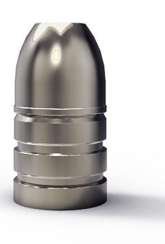 Lee Precision Lee Round Flat Nose Rifle Mould - Double Cavity (Handles Included) .457" 340 gr
