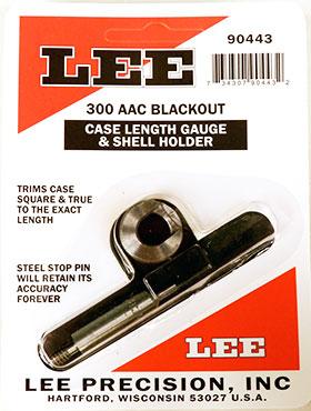 Lee Precision Lee Case Length Gage and Shell Holder .300 AAC Blackout