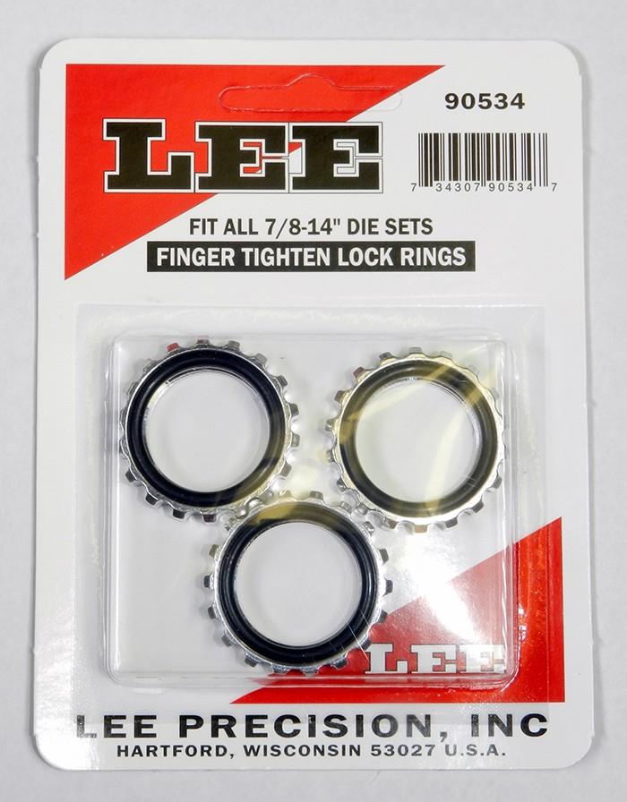 Lee Precision Lee 7/8-14 Self Lock Rings 3/Pack
