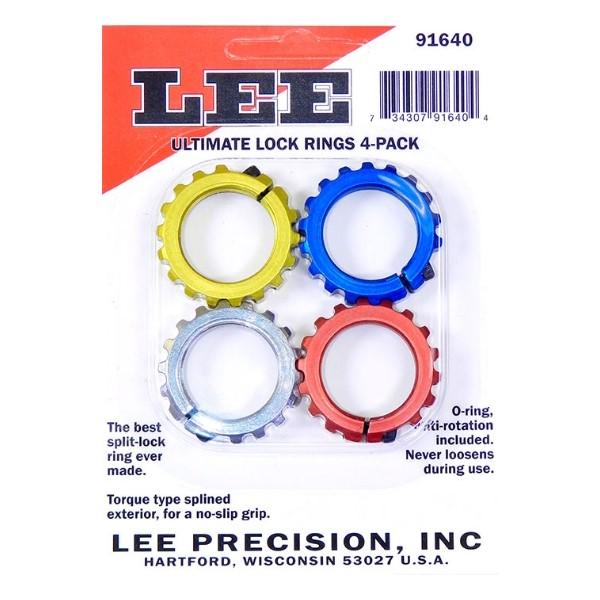 Lee Precision Lee Ultimate Lock Rings 4 Pack