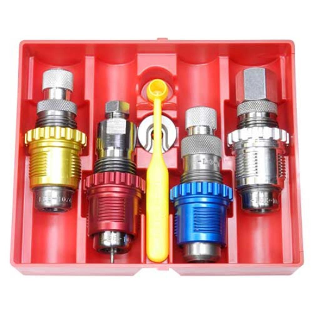Lee Precision Lee 40 S&W / 10MM Breech Lock Carbide Micrometer 4-Die Set
