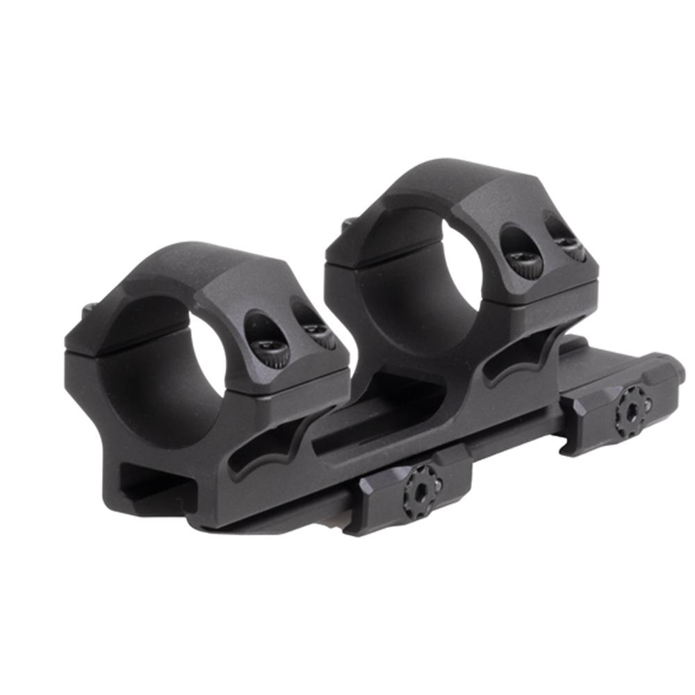 Leapers Inc. Leapers 1-Piece UTG ACCU-SYNC QR Cantilever Mount 1" Medium 34mm Offset - Matte Black