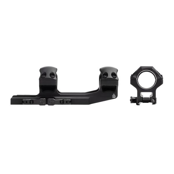 Leapers Inc. Leapers 1-Piece UTG ACCU-SYNC QR Cantilever Mount 1" Medium w 50mm Offset - Matte Black