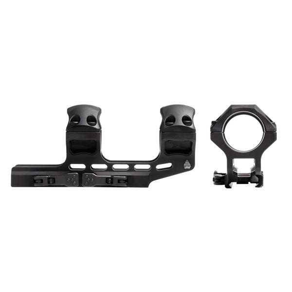 Leapers Inc. Leapers UTG ACCU-SYNC QR Cantilever Mount 30mm High w 34mm Offset - Matte Black