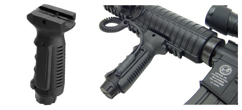 Leapers Inc. Leapers Utg Ergo Ambi Vert Forgrp Black Vertical Foregrip