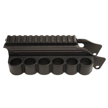 Pachmayr Ltd Tacstar TacStar Shotgun Rail Mount with SideSaddle Remington