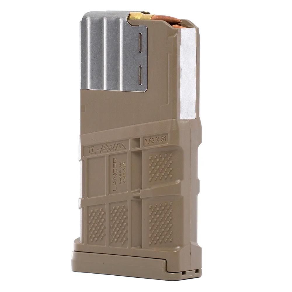 Lancer Systems Lancer L7awm Gen2 .308win 20RD Ofde Magazine