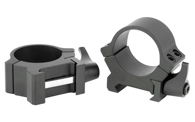 Leupold 2-Piece Precision-Fit QRW2 Weaver-Style Rings 1" Low - Matte Black Leupold 2-Piece Precision-Fit QRW2 Weaver-Style Rings 1" Low - Matte Black