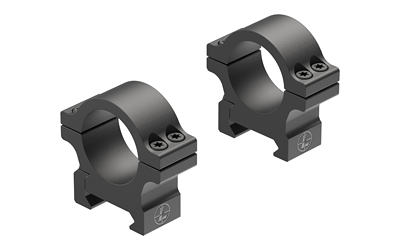 Leupold Open Range Cross-Slot Rings 1" Low Matte