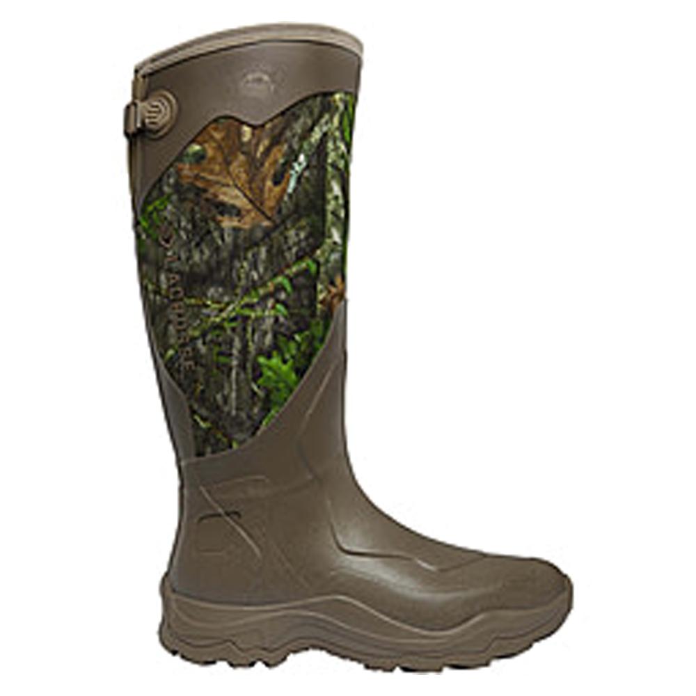 Lacrosse Footwear Inc. Lacrosse Alpha Agility Snake Boot 17" NWTF Mossy Oak Obsession Size 8
