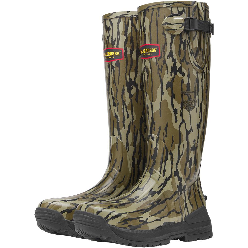 Lacrosse Footwear Inc. Lacrosse Burly Aero Men's Hunting Boots 17' Mossy Oak Original Bottomland Size 8