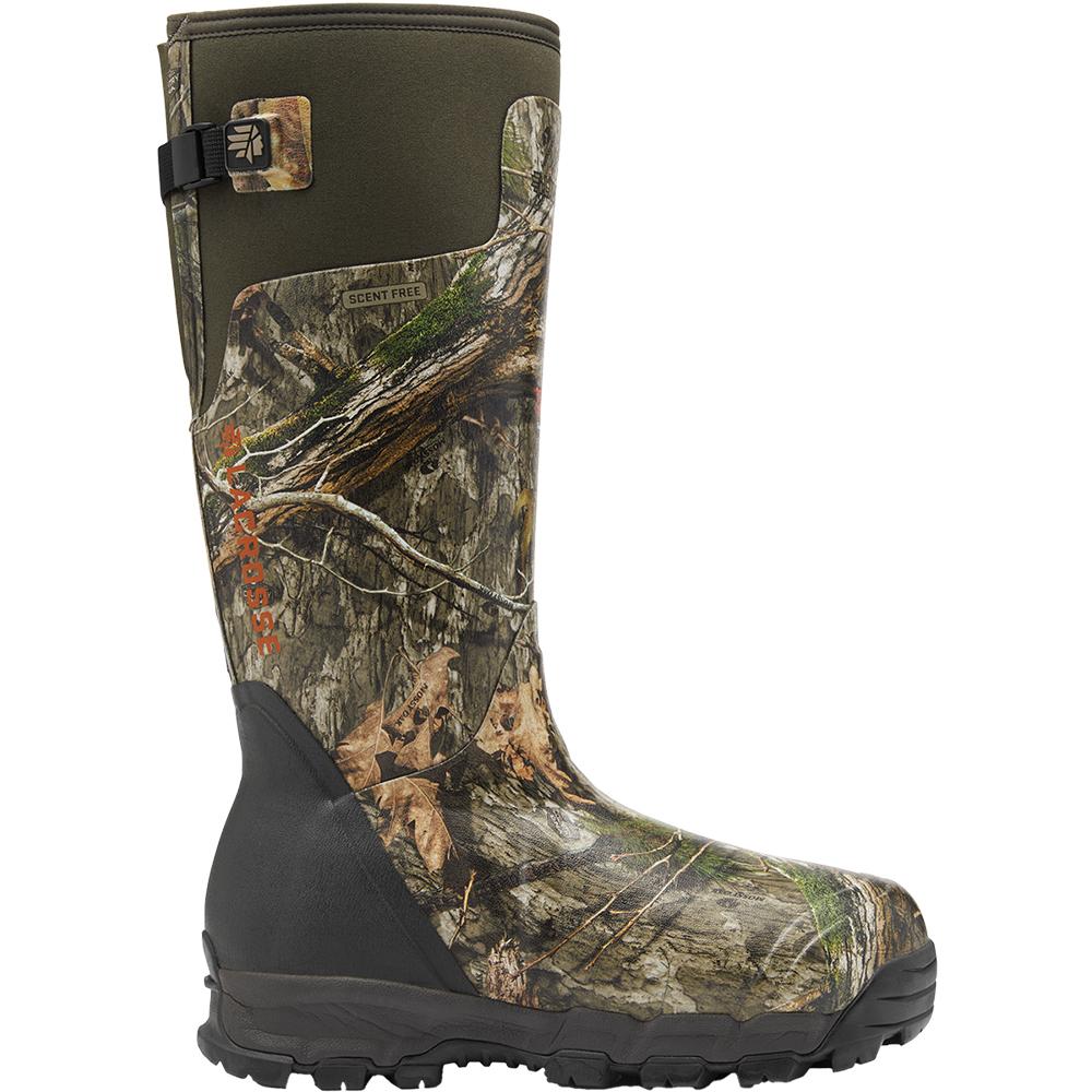 Lacrosse Footwear Inc. Lacrosse Alphaburly Pro 18" 1000G Men's Hunting Boot Mossy Oak Country DNA 8 Med