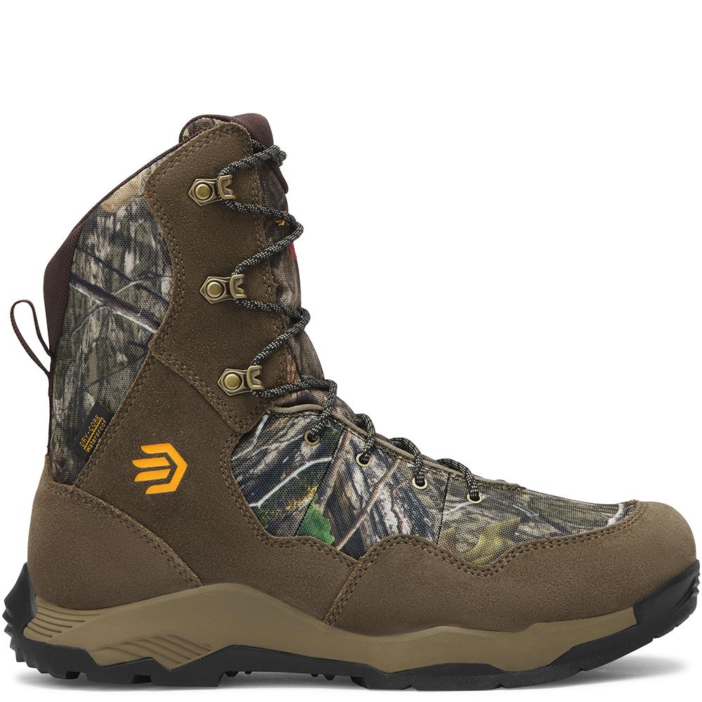 Lacrosse Footwear Inc. Lacrosse Ridgeback 8" 800G Boots Mossy Oak Country DNA Size 9