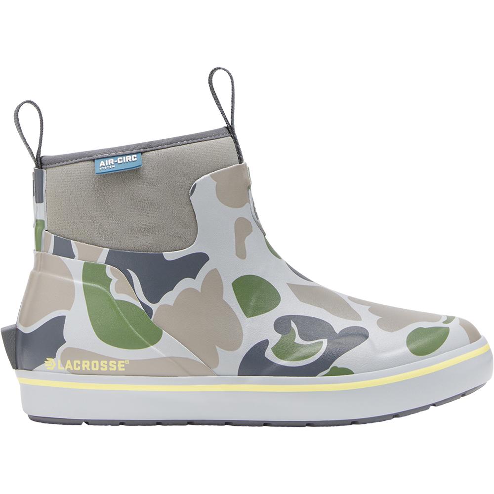 Lacrosse Footwear Inc. Lacrosse Alpha Deck Boot 6' Seagrass Duck Camo Women's Size 10M